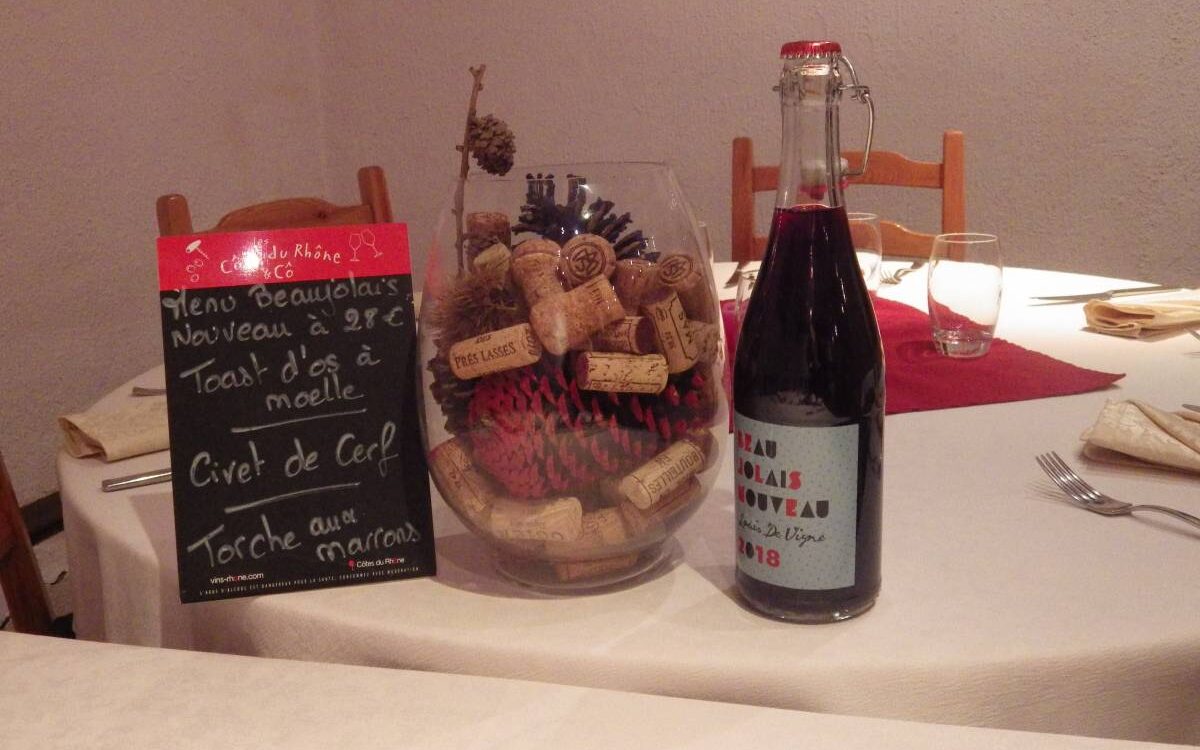 Beaujolais nouveau Saint-Louis