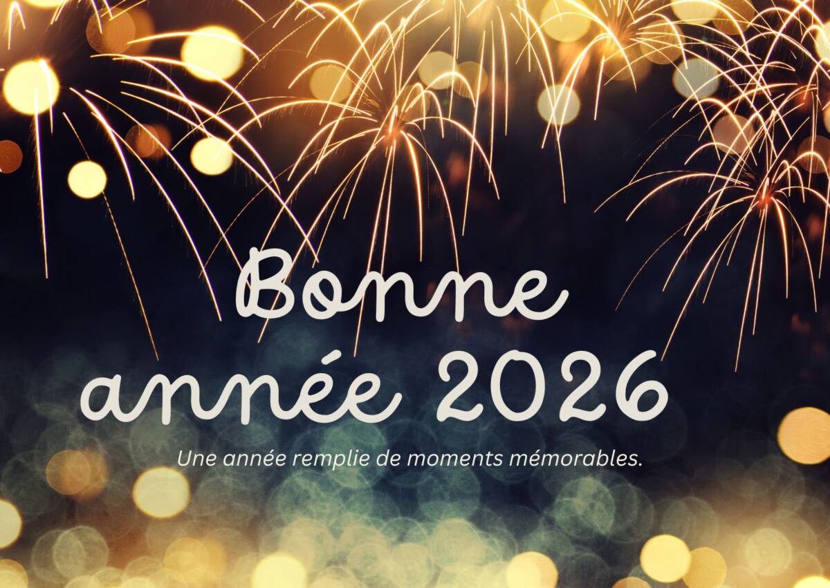 Bonne ann&eacute;e 2026 &agrave; Alc&ocirc;ve pr&egrave;s de Spechbach Mulhouse
